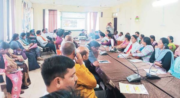 कृषि विज्ञान केंद्र में सुना विकसित भारत संकल्प यात्रा अंतर्गत प्रधानमंत्री का संवाद