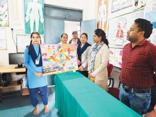 जलवायु परिवर्तन एवं मानव स्वास्थ्य पर विभिन्न जागरूकता कार्यक्रम