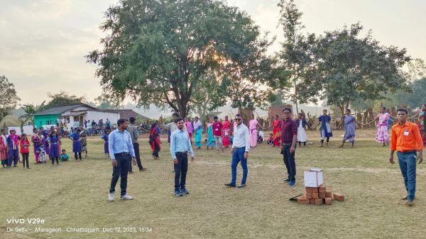 रासेयो सात दिनी विशेष शिविर,  ग्रामीण खेलों का आयोजन