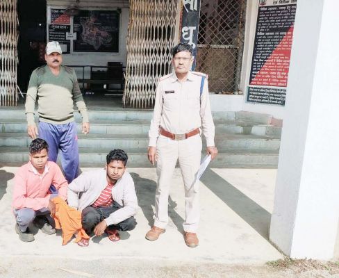 हत्या के फरार दो आरोपी गिरफ्तार
