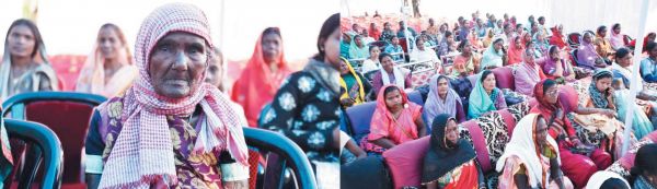 विष्णु देव साय को मुख्यमंत्री के रूप में शपथ लेते देखने गाँव में उत्साह का माहौल