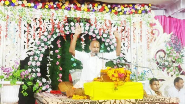 भागवत केवल पुस्तक नहीं साक्षात कृष्ण स्वरूप है— राधेय महाराज