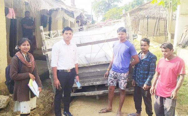27.60 क्विंटल अवैध  धान की जब्ती