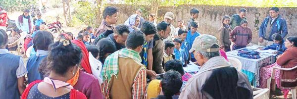 पोड़ी-उपरोड़ा में दिव्यांग बच्चों के लिए आंकलन शिविर 