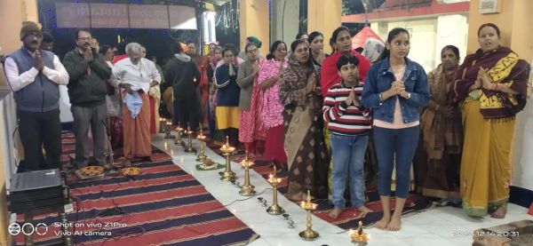 अयप्पा मंदिर में मंडल व्रत  पूजा का 29वां दिन