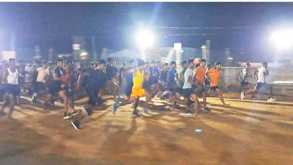अग्निवीर सेना भर्ती: 244 युवाओं ने दौड़ परीक्षा पास की 