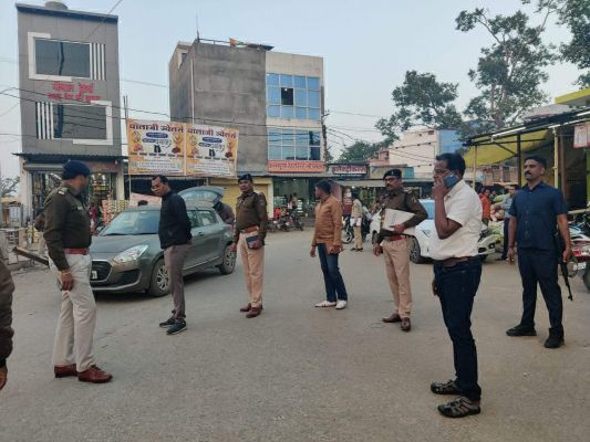 एसएसपी ने किया चेक पाइंट का निरीक्षण