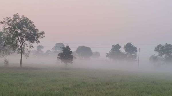 ठिठुर रहा नांदगांव का पठारी इलाका