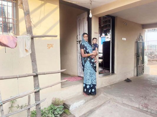 प्रधानमंत्री आवास योजना से पक्के मकान का सपना हुआ साकार