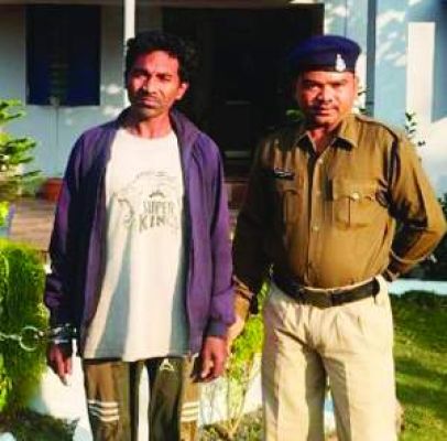 एक लाख का इनामी नक्सली गिरफ्तार