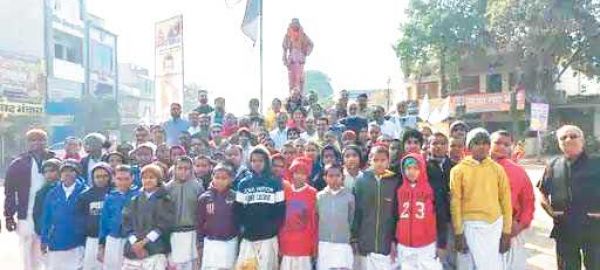 विप्र  ब्राह्मण समाज ने मनाई पं.सुंदर लाल शर्मा की जयंती