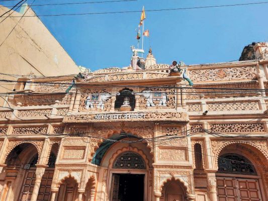 दिगंबर जैन मंदिर स्थापना के 98 वर्ष पूरे, सामाजिक लोगों ने श्रीजी को वैदिका पर विराजमान कराया