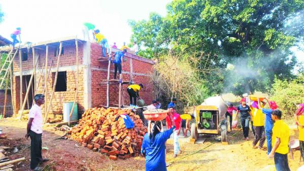 7 दिनी विशेष शिविर में परियोजना कार्य