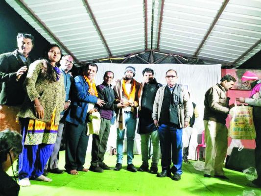 पं.सुंदरलाल शर्मा जयंती धूमधाम से मनाई