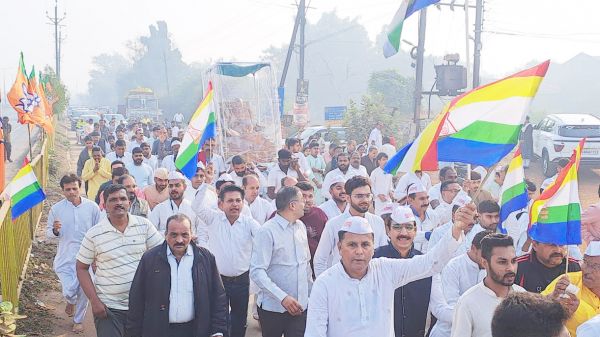 संत शिरोमणि आचार्य 108 विद्यासागर महामुनिराज का भव्य स्वागत