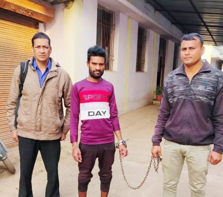 नाबालिग को भगाने वाला हैदराबाद से गिरफ्तार