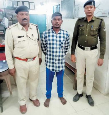 रेप-आरोपी सक्ती में पकड़ाया