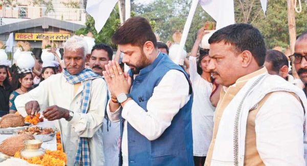 मनखे-मनखे एक समान के संदेश से बाबा ने दी सीख-छाबड़ा