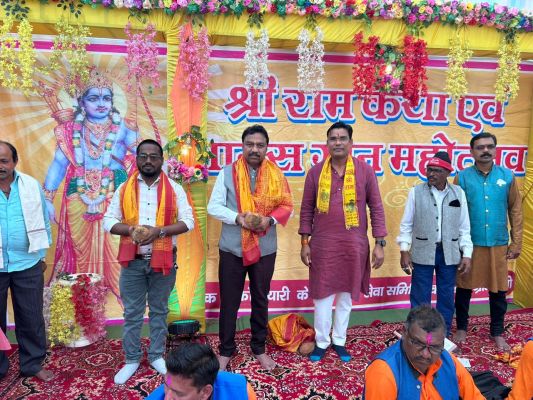 त्रिदिवसीय रामधुनी स्पर्धा  का समापन