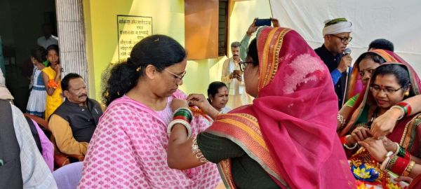 चिलखपुटी के हलबा समाज  ने मनाया शक्ति दिवस 