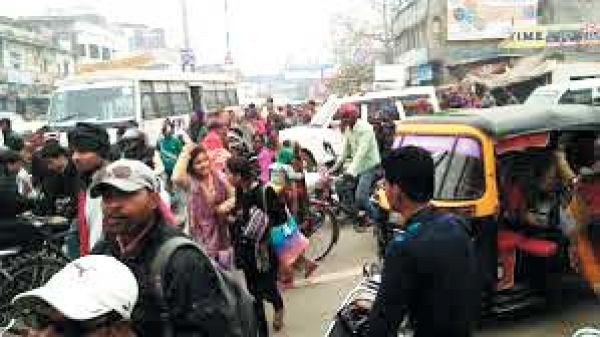 नहीं मिली बाईपास को मंजूरी, भीड़ से आए दिन लगता है जाम