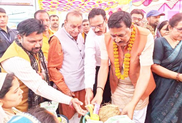मानिकचौरी में विकसित भारत संकल्प यात्रा 