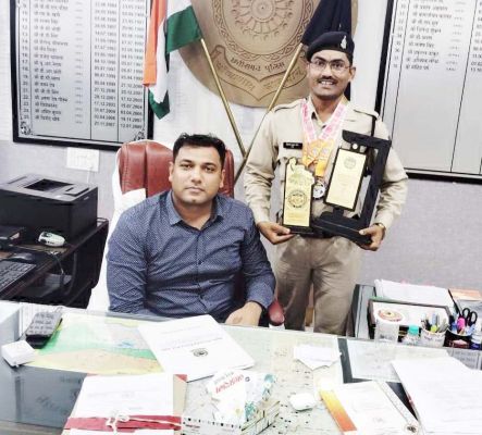 आरक्षक सितलेश ने जीता कांस्य पदक