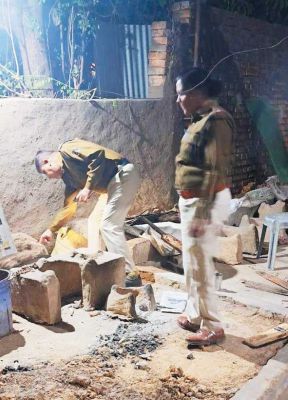 छापा, शराब बेचने पर कार्रवाई की चेतावनी