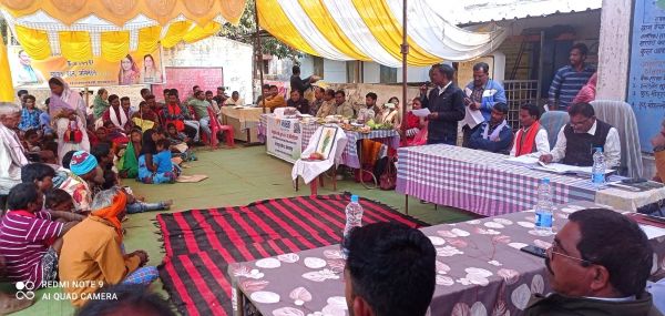 उन्मुखीकरण सह शिविर, पहाड़ी कोरवा और पंडो समुदाय ने उत्साह से किया स्वागत