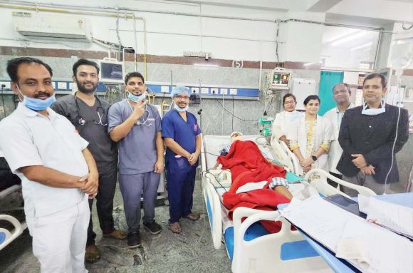 सिम्स के डॉक्टरों ने की पहली ऑर्थोमोर्फिक सर्जरी