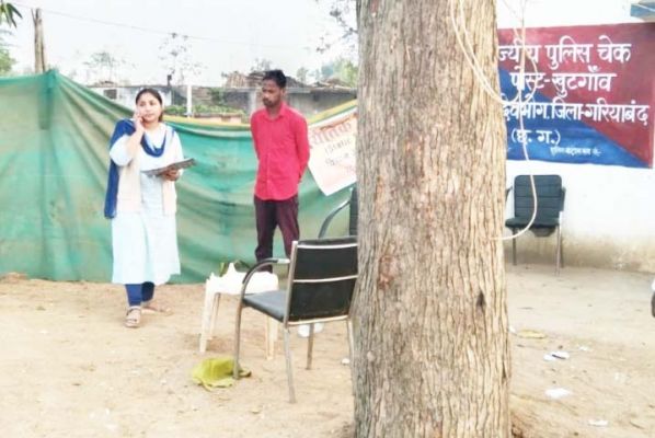 3 वाहन सहित धान जब्त