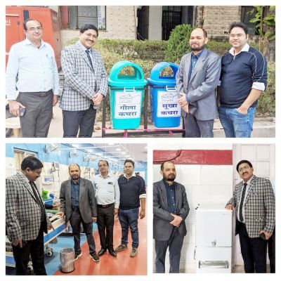 सिम्स में 20 वाटर कूलर और   3 सीटर वाली 85 कुर्सियां लगी