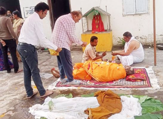 सुन्दर नारायणन स्वामी को चन्द्रशेखर साहू ने दी श्रद्धांजलि