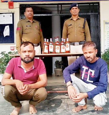 अवैध शराब परिवहन, 4 पकड़ाए