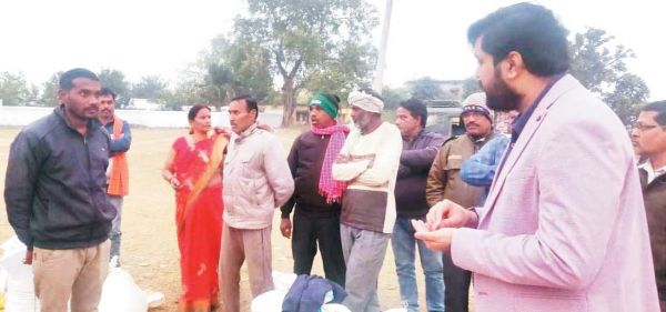 किसान की शिकायत पर कलेक्टर ने तुरंत कराई जांच