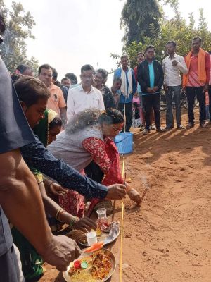 ग्रामीण विकास के लिए युवा थीम पर शिविर