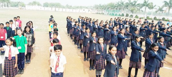 डीपीएस में वार्षिक खेल महोत्सव शुरू