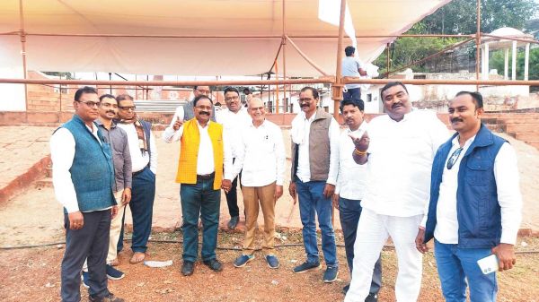 राजिम भक्तिन माता जयंती पर शोभायात्रा