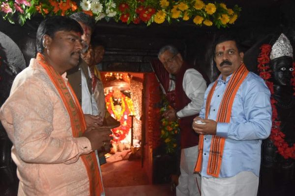 उप मुख्यमंत्री विजय शर्मा पहुंचे दंतेवाड़ा