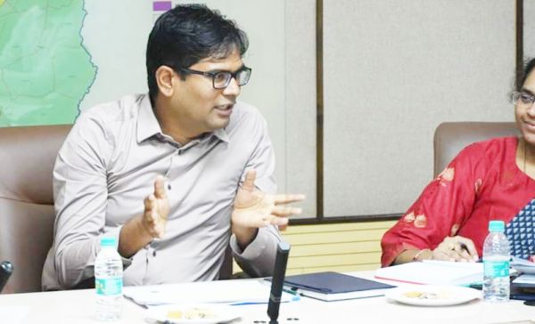 पर्यावरण मंत्री ओपी ने ली अटल नगर विकास प्राधिकरण की बैठक