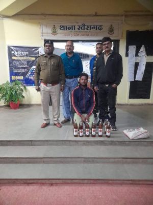 शराब कोचिया पकड़ाया