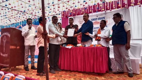 केंद्र सरकार की योजनाओं का भोथली में प्रचार-प्रसार 