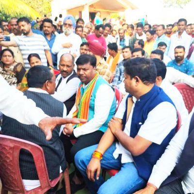असीम राय के परिजनों से मिले केदार  श्रद्धांजलि दी
