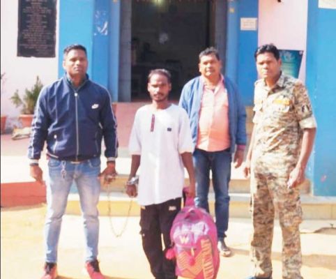 नाबालिग से रेप का आरोपी बेंगलुरु से गिरफ्तार
