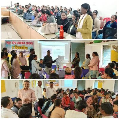 स्कूल स्वास्थ्य कार्यक्रम, शिक्षकों को प्रशिक्षण 