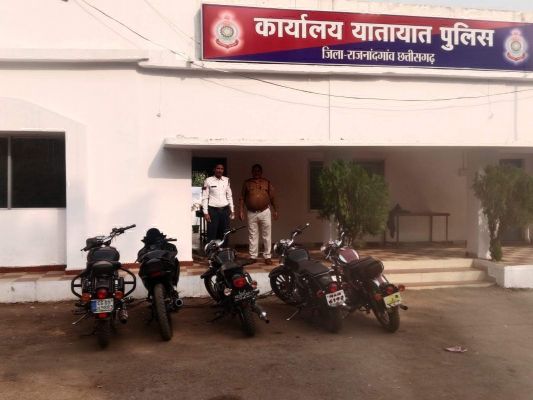 126 वाहन चालकों पर  58 हजार जुर्माना