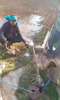 दो गांव को मिली जल संकट से निजात