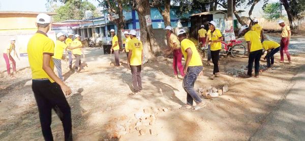 रासेयो  सात दिनी विशेष शिविर शुरू