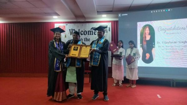 छत्तीसगढ़ में 5वां स्थान प्राप्त कर नगर की गौरव बनी डॉ. विजयलक्ष्मी