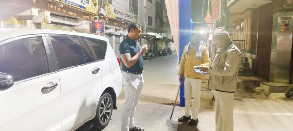 रात्रिकालीन गश्त में एसपी हाईवे और शहरी पुलिसिंग का टटोल रहे नब्ज